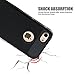 Stoon iPhone 7 Case / iPhone 8 Case, Hybrid Dual Layer Case [TPU, PC] Shock Absorption / Impact Resistant for iPhone 7 /8 (Ultra Protection Cover for iPhone 7 /8 (black)