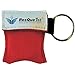 CPR Mask Key Chain Kit (5-Pack) - CPR Pocket Mask CPR Kit Face Shield with One-Way Valve, by ResQue1st