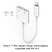 iPhone 7 Adapter, iPhone 7 Plus Accessories Charge and Headphone Splitter Adapter for Lightning