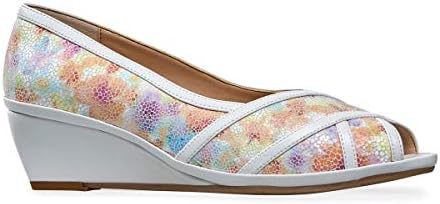 Van Dal Womens Angeles Extra Wide EEE Fit Peep Toe Wedge