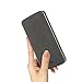 LG V30 Case,LG V35 ThinQ/V30S ThinQ/V30 Plus Case,Premium Flip Leather Wallet Phone Case With Stand Card Slot Magnetic Full Body Shockproof Protective Inner Clear TPU Cover for LG V35 Thin (Gray)