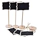 Swity Home 24 Pack Rectangle Chalkboards Best for Wedding Party Table Numbers, Message Board Signs, Set of 24