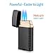 Double Torch Butane Lighter, Cigar Cigarette Lighter with Flame Adjuster, Windproof Jet Lighter Gas Refillable – M15thumb 2