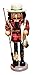 Santa's Workshop 70201 Bass Fisherman Nutcracker, 14.5