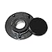 Krator Keyless Gas Cap Compatible with Kawasaki Logo Engraved Twist Off Fueltank Fuel Cap - ZX-14 ZZR1200 ZRX1200R Z1000 ZX-10R ZX-9R ZX-6RR ZX-6R 636 ZZR600 650R/ER-6 ZX1100 and More! (1995-2010), Black, RC060