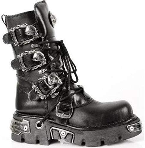 s*l様 NEWROCK “鎖 chain” REACTOR long boot Amazon.com: New Rock Men's 727-S1 Metallic Black Leather Spikes
