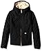 Dickies Big Boys' Sherpa Lined Duck Jacket, Black, Medium (10/12)