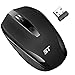 Wireless Mouse SOWTECH 2.4Ghz Portable Mobile Optical Mouse with Nano Receiver for Notebook PC Laptop and MacBook - Black