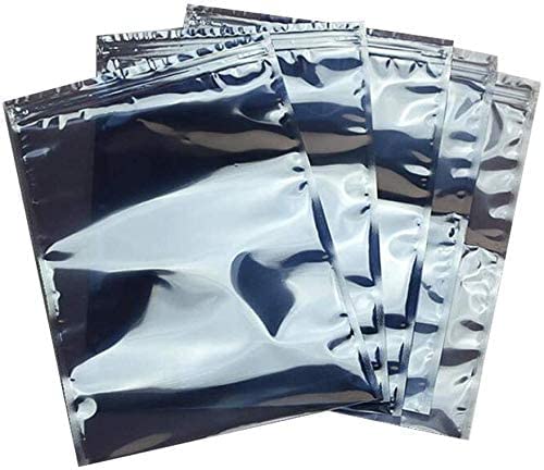 10pcs Premium Anti-Static Resealable Bags, 17 X 22 cm Plastic Static Free Bag for Motherboard SSD HDD ddr3 Ram Computer Electronic Components