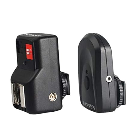 ALIKEEY Zubehör 4 Kanäle Wireless Remote Speedlite Flash Trigger für Canon Nikon PT-04GY