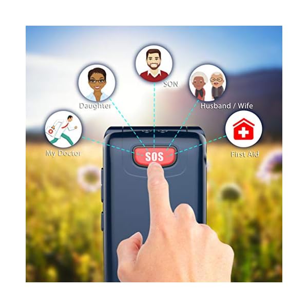 Uleway-Big-Button-Mobile-Phone-for-Elderly-Dual-Sim-Free-Flip-Phone-UnlockedBasic-Mobile-Phone-with-SOS-Button-Loud-Speaker-for-Senior2G-Blue uleway Big Button Mobile Phone for Elderly, Pay As You Go Flip Phone, Unlocked Basic Phone with SOS Emergency Button…