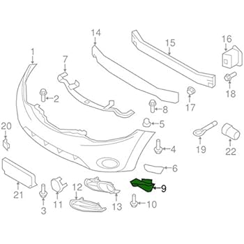 Nissan 62257 bh10h