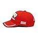 Bingoo Trump 2020 Keep America Great Embrodiery Hat Donald Trump Republican President Campaign USA Baseball Cap (Red)