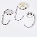 3 Pack Foldable Purse Hook - Folding Handbag Table Hanger