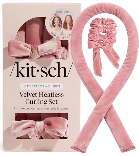 Kitsch Velvet Heatless Curls Overnight Set