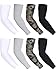 Mudder 8 Pairs Unisex UV Protection Arm Cooling Sleeves Ice Silk Arm Cover (White Black Grey Camouflage)