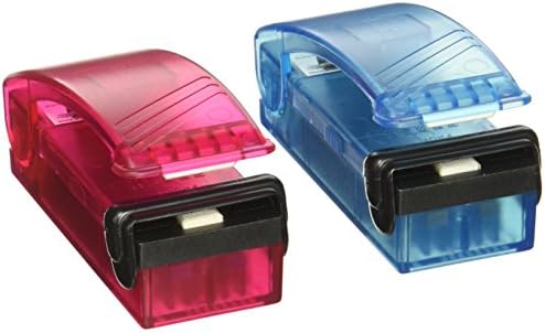 iTouchless Handheld Heat Bag Sealer (2-Pack) for Airtight Food Storage, Reseals Snack Bags, Heat Seals Plastic Aluminum Bags