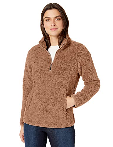 Amazon-Essentials-Womens-Polar-Fleece-Lined-Sherpa-Quarter-Zip-Jacket