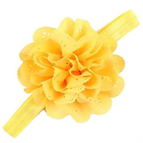 yellow headband for baby girl