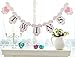 INNORU(TM) Twins Banner - Baby Shower, It's Twins Gender Reveal, Baby Girl's 1st 2nd 3rd Birthday Banner Party Decorations