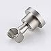 KES Solid Heavy Shower Head Bracket Holder Adjustable Wall Mount, Brushed SUS304 Stainless Steel, C214-BS