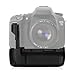 Powerextra BG-E7 Battery Grip + AA-Size Battery Holder for EOS 7D Digital SLR Camera Work with LP-E6 or 6 AA-Size Battery