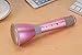 SZCHENGCI K068 Singing Karaoke Microphone Wireless Bluetooth Speaker Compatible with iOS Android Smartphone for Party Family Outdoor Entertainment Pink