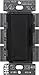Lutron Maestro LED+ Dimmer Switch for Dimmable LED, Halogen and Incandescent Bulbs, 150W/Single-Pole or Multi-Location, MACL-153M-MN, Midnight