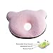WENDSIM Memory Foam Newborn Baby Pillow For Avoid flat head(Removable & Waterproof Cover)(Pink)