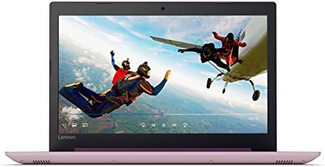 Premium 2018 Lenovo ideapad 320 15.6" Laptop, Windows 10, Intel Celeron N3350 Dual-Core Processor up to 2.4GHz, 4GB RAM, 128GB Solid State Drive, DVD-RW, WIFI, Bluetooth, Webcam, Plum Purple