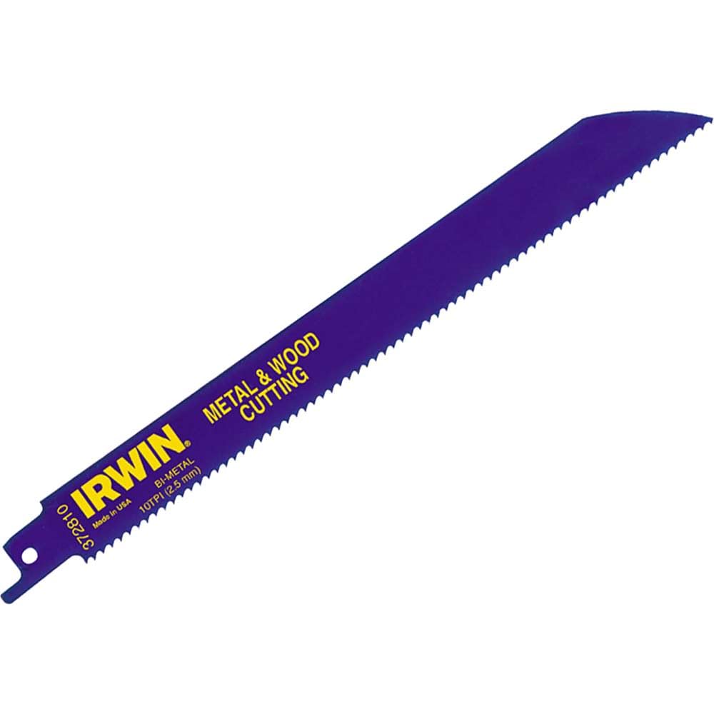 Irwin IRW10504157 Sabre Saw Blades Metal and Wood Cutting (Pack of 5) - Blue