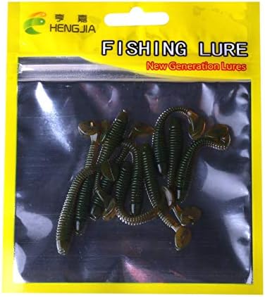 Xturfuo Freshwater Fishing Lures Kit Fishing Tackle Box with Tackle Included Lures Fishing Saltwater Bait Grasshopper Lures for Bass Trout Bass Salmon