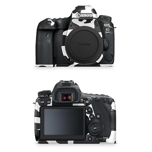 Camera Skin Compatible with Canon EOS 6D Mark II Camera (2017) - Cow Print - Pr…