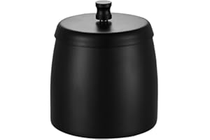 Large Stainless Steel Ashtray Smokeless, Odorless Thickened Windproof Ashtray with Lid, Portable Ashtray for Home Office Tabl