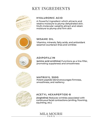 Mila Moursi | Triple Actif Anti-Wrinkle Cream with Collagen and Hyaluronic Acid 4 Mila Moursi | Triple Actif Anti-Wrinkle Cream with Collagen and Hyaluronic Acid