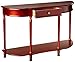 Frenchi Furniture Table, 47.10 in x 14.8 in x 30.7 in, Mahogany