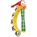 XILALU baby toy Baby Rainbow Musical Instrument Toy Lovely Wooden Jingle Ring Handbell Rattle