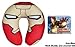 Iron Man Marvel Avengers Comics Head Character Travel Car Truck SUV Bus Plane Boat Train Rest Neck Pillow Cushion with Garage Home Office School Personal Autograph Notepad Set