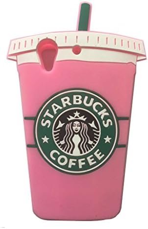 Jicheng Electronic HTC Desire 626 / 626s Starbucks Mouse Case,3D Cartoon Starbucks Coffee Ice Cream Silicone Case for HTC Desire 626 / 626s Pink
