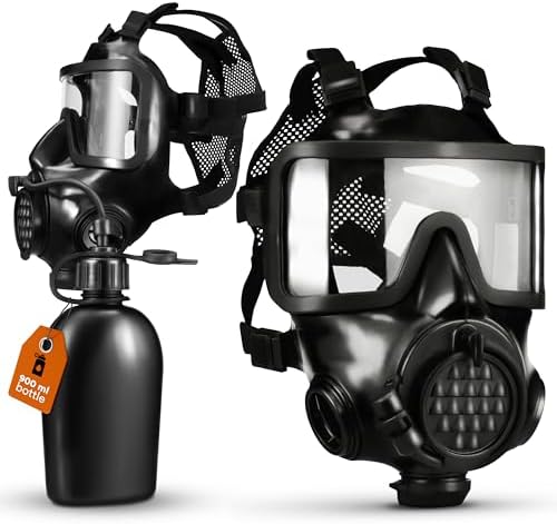 Ultra Elite MSA Full Face CBRN Gas Mask 5-point Head Harness