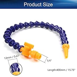 Auniwaig G1/4-Inch Thread Water Oil Coolant Hose