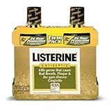 Listerine Antiseptic Mouthwash, Fresh Burst Flavor/original Flavor 1.5 Liter Bottle (Pack of 2)