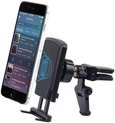 Car Phone Mount, Car Phone Holder Air Vents 360° Rotation Cradle Twist-lock Kickstand Stand with Strong Magnet for iphone Smartphone Tablet PC 4-7 inch Device