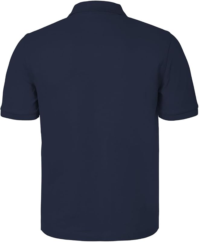 Polo de piqué REG Shield SS para Hombre, Azul Noche, L, Noche Azul, L