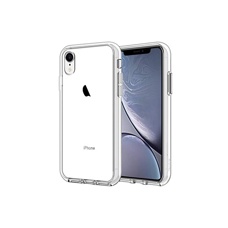 JETech Case for iPhone XR 6.1Inch, NonYellowing Shockproof Phone