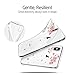 Xawy 3A11PS0192 ESR Case Compatible for IPhone X/XS, Cherry Blossoms Soft Cute Cartoon Pattern Design TPU Protective Cover for IPhone 5.8