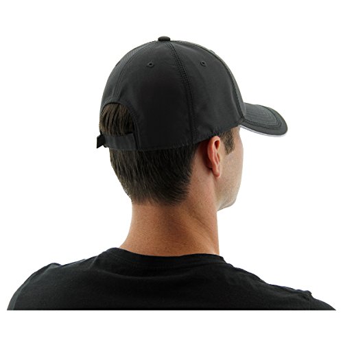 image for adidas Mens Contract Structured Adjustable Cap, Black/Grey, One Size