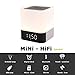 KAKAFU 21215454 Portable Wireless Bluetooth 4.0 Speaker and LED Light Lamp Alarm Clock LED Table Lamp/Night Light, Smart Touch LED Mood Lamp, MP3 Player, Supported Micro TF SD Card/USB/3.5mm AUX Jack