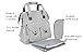 Backpack Diaper Bag - On the Go Baby Products - Trendy Multi-function Unisex Backpacks - Fashionable Modern Spacious Tote for Travel - Insulated Bottle Holder, Diaper Changing Pad, Stroller Straps Set