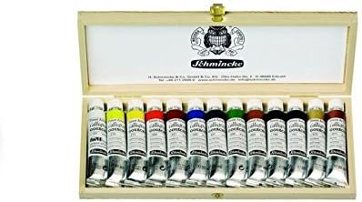 Schmincke Gouache Gouache, Calligraphy Set in Wooden Box 5 x 20 ml Tubes Gouache 72 027 097 by Schmincke Knstlerfarben